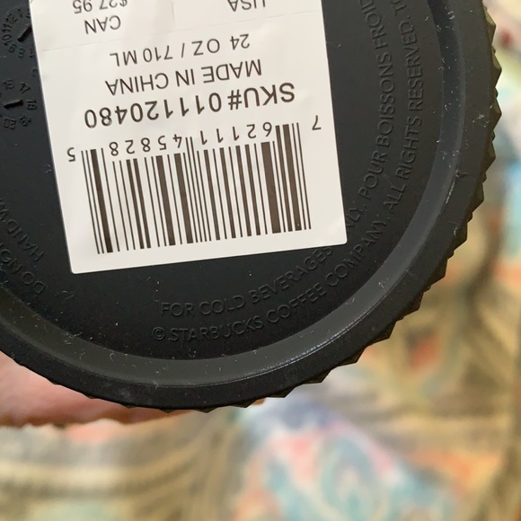 Starbucks Matte black studded Venti cold cup. Starbucks flat black studded cup - Picture 12 of 12